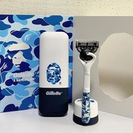 Bape x Gillette 吉列限量版全方位剃鬚刀 附定刀座及旅行盒