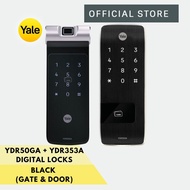 Yale YDR50GA Gate + YDR353A Door Digital Lock Bundle (FREE Yale Access Module)