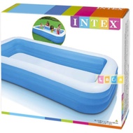 ( โปรสุดคุ้ม... ) INTEX สระน้ำเป่าลม สระน้ำ เป่าลม ขนาด 305x183x56 ซม. (3 เมตร 3 ชั้น) ลิขสิทธ์ inte