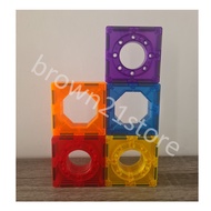 Magnetic Tiles 7.5 x 7.5 cm, can be combined with magnetic tiles products in our shops/Magnet Tiles/