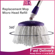 Ready Stock Digilife Easy Spin Mop Head Microfiber Cloth Refill 2/4/6 Pieces / Spare Parts / Accesso
