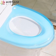 MIOSHOP Toilet Seat Cover All seasons universal Bathroom Accessories Pure Color Pad Bidet Cover