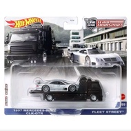 HOTWHEELS Hot Wheels premium team transport 1997 Mercedes-benz Clk-Gtr