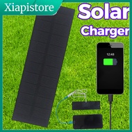 [Xiapistore]  Mini Solar Panel Usb Solar Panel Portable Solar Charger for Phones Fans High Efficienc