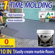 💯Quick-drying in 3 minutes💯 epoxy floor paint cat lantai simen  waterproof paint   Marble paint  Hig