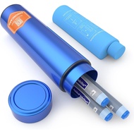 DISONCARE 60H 4 Pen Insulin Cooler Travel Case 2-8 Degrees Biogel Insulated Medicine Cooler Bag Epip