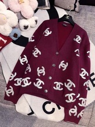 Chanel Cashmere Cardigan 22A