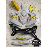 Y16 COVERSET Y16ZR ORIGINAL EQUIPMENT MANUFACTURED OEM DOCTOR YELLOW WHITE 60th ANNIVERSARY YAMAHA SIAP TANAM NEW READY