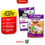 (1 PACK) E-Print A4 150gsm Art Paper Contents 50 sheets A4 Eprint Art Paper 1 Sheet