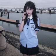 hanya top blouse X Xingnai School Uniform High School Students Korean Class Uniform Preppy Style Jun