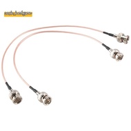 2Pcs 3G HD SDI Cable BNC Cable 30cm 75 Ohm for Cameras  Video Equipment Supports HD-SDI 3G-SDI 4K 8K