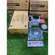 TOBAKI Racing Ceramic Cylinder Block With Forged  Piston Kit Full Set For SuperHead 62MM/63MM/65MM/6