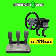 MOZA androidking R5 with 3 Pedals Racing Simulator DD Direct Drive Steering Wheel