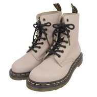 [5點數] 全新未使用 ▲ Dr.Martens Martens 1460 PASCAL 8 孔繫帶皮短靴，粉紅米色，UK3，女款，附鞋盒。