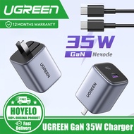 UGREEN GaN 35W Charger USB Charger PD3.0 QC3.0 Quick Charger