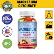 Magnesium Glycinate Gummy for Relaxation Sleep, Bone, Heart, Muscle, Nervous System Memory Health