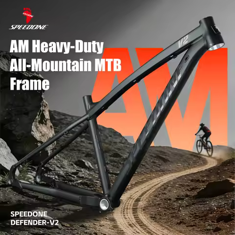 SPEEDONE DEFENDER-V2 Mountain Bike Frame 29er Full Internal Routing Boost 12x148mm Hardtail MTB Fram