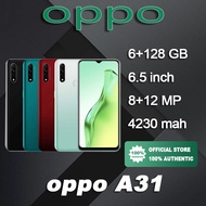100 ORI BARU OPPO A31 RAM 6 128 GB murah handphone smartphone 6.5