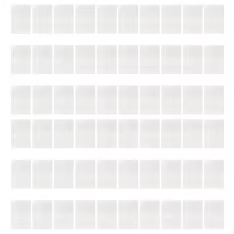 BAAJ-60 Pack Paper Picture Frames For 4 X 6Inch Photos, Standing White Cardboard Photo Frames With E