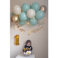 Bunting flag Balloon birthday Decoration Package happy birthday Package 31