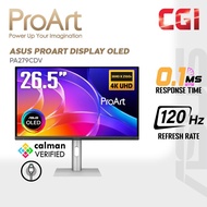 Asus 26.5" ProArt PA279CDV QD-OLED 4K UHD HDR10 120Hz 0.01ms 99% DCI-P3, ΔE < 1.5USB-C 96W PD Profes