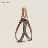 PRYNWAN Pets - Dog Harness Two Tone สายรัดหน้าอก สัตว์เลี้ยง สีเทา-เบจ