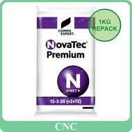 [REPACK] 1KG NovaTec Premium 15-3-20 Durian Fruit Flower Fertiliser Fertilizer Baja Bunga Buah