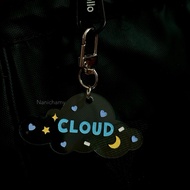 Rename Acrylic Cloud Keychain