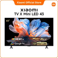 [ใหม่]Xiaomi TV X Mini LED 43/55/65/75|QD-Mini LED| Dolby Audio™ และ DTS:X|สว่างโดดเด่น พร้อม HDR10+