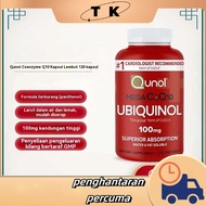 Qunol Ubiquinol Mega CoQ10 q10 Q10 100 mg 120 Softgels-TK