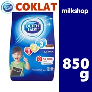 Dutch Lady 123 COKLAT 850G GUM 1+ Chocolate koko Susu Toddler Baby DutchLady Step3 Ducth Ducth 95561