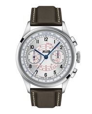 Tissot Telemeter 1938 ทิสโซต์ เทอร์เลมิเตอร์ สีเงิน น้ำตาล T1424621603200 นาฬิกาผู้ชาย