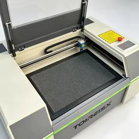 TOIREISX 50W CO2 Laser Engraver 600*400mm 700mm/s 0.01mm High Accurancy 6040 Tabletop CO2 Laser Cutt