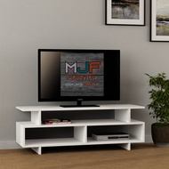 Rak tv kayu/Meja tv minimalis ukuran Panjang 120cm/Rak tv Kayu minimalis/Meja akayu Rerbaguna/Meja Tv putih murah/RAK TV PUTIH
