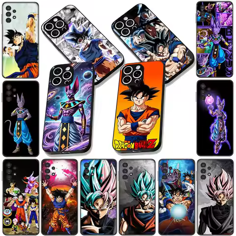 for Samsung Galaxy A04 j7 J5 J2 Prime J8 A01 A02 A03 A42 M06 M16 M56 M23 M17 Case Beerus Whis Dragon