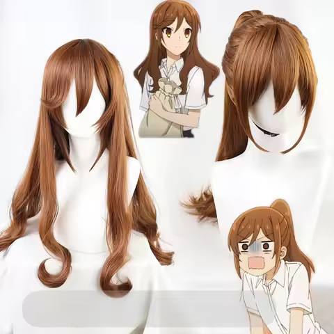 Horimiya Hori Kyoko Cosplay Wig Anime Roleplay Party Costume Prop Synthetic Hair