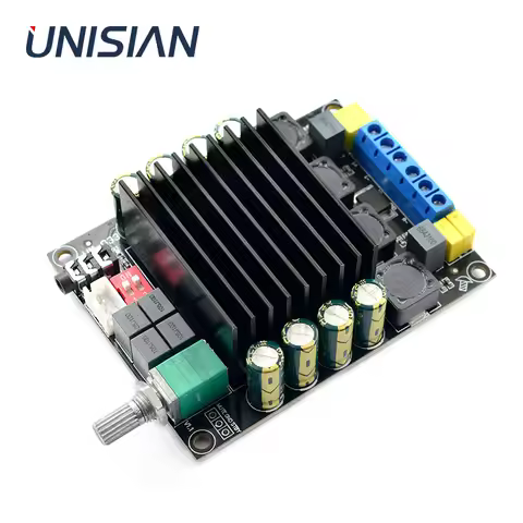 UNISIAN TDA7498 Audio Amplifier Board HIFI Digital 2.0 channels Class D Amplifiers output 2X100W Ste