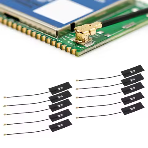 10Pcs FPC Antenna Built In 2 Frequency Flexible For WiFi Bluetooth Router NZ-2.4G/5.8G-FPC-003
