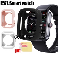 For FILIEKEU  F57L Smart watch Case Protective Bumper Soft Silicone Cover Screen Protector film