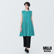 มูจิ เดรสแขนกุดผ้าเจอร์ซี - MUJI Jersey Sleeveless Dress