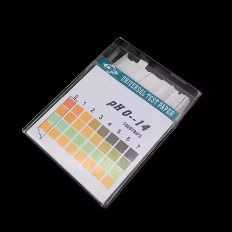 100Pcs 0-14 PH Test Strips Litmus Paper Universal Alkaline Acid Indicator Paper for Water Saliva Soi