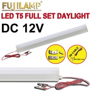 T5 LED DC12V Tube Light Lamp pasar malam lampu mentol lampu 2ft 60cm 4ft 120cm
