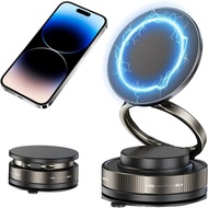 Upgraded Suction Cup Phone Mount 360° Phone Stand Vacuum Magnetic Car Holder for MagSafe Mount 98 LB