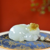 秒殺價 天然和田玉糖白貔貅吊墜 玉質細膩