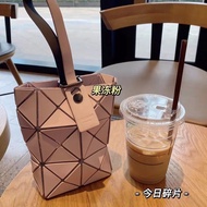 2024 Spring Summer New Style Issey Miyake mini Mobile Phone Bag March Limited Diamond Frosted Portable Small Square Box SZ999999-0228