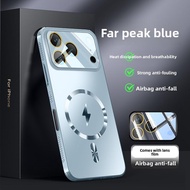 Casing for iPhone 17 Pro Max ProMax 17 Air 17Air Revolve Magnetic Phone Case Lens Full Protector Bac