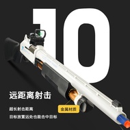 Mossberg 500 rifle shotgun nylon metal soft gun adult simulation shell throwing M870 toy gun.