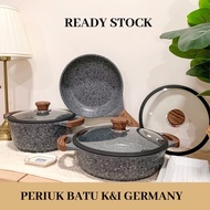 ♟ORIGINAL PERIUK BATU KI GERMANY GRANITE PREMIUM CERAMIC♦