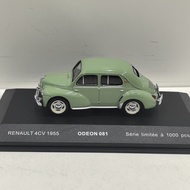 ODEON 1/43 RENAULT 4CV 1955 Citroen Car Model Alloy Real Shooting Non-Refundable Non-Exchange Free S