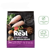 Thức ăn cho mèo trưởng thành PET LIKE THE REAL CAT Grain Free Crunch không độn ngũ cốc gói 1kg